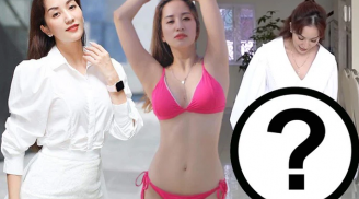 Từng mất điểm với chân váy bút chì, Khánh Thi giờ đây đã thoải mái diện món đồ này