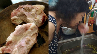 Thịt lợn luộc mãi vẫn thấy 'hồng đỏ': Không phải là chưa chín mà phải lập tức kiểm tra nguồn nước nhà mình