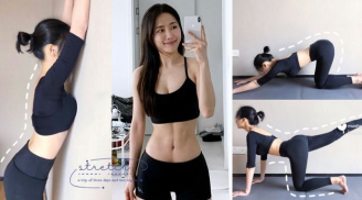 Chỉ với 5 phút mỗi ngày với 6 bài tập, bạn sẽ sớm có vòng eo đẹp như Ngọc Trinh