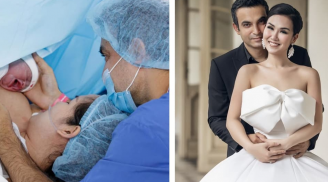 Võ Hạ Trâm khoe cận mặt con gái nhỏ, kể rõ những khó khăn của việc đi đẻ giữa mùa dịch Covid-19