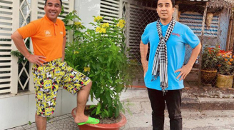 Nổi tiếng giản dị bậc nhất, MC Quyền Linh ở nhà ăn diện nổi bật lấn át cả vợ con