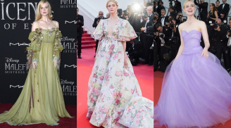 Điểm lại 15 bộ váy đẹp tạo nên đẳng cấp thảm đỏ của 'nàng thơ' Elle Fanning