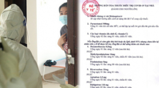 Sở Y tế TP. HCM hướng dẫn toa thuốc cụ thể cho F0 điều trị tại nhà