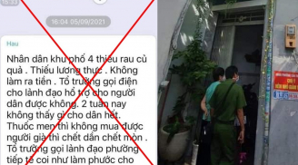 Người đàn ông than 'thiếu lương thực, không được tiếp tế', cán bộ tức tốc kiểm tra và kết quả 'ngã ngửa'