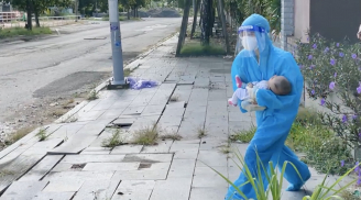 Nữ bác sĩ quân y ôm cháu bé chạy bộ đi cấp cứu: 'Chỉ cố gắng chạy thật nhanh'