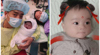 Em bé mới sinh vừa đen vừa xấu khiến cả nhà thắc mắc, 6 tháng sau ai cũng phải bất ngờ khi xem ảnh