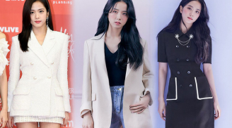 Jisoo diện toàn đồ công sở chẳng hề 'dừ' mà còn toát lên khí chất soái tỷ sang chảnh