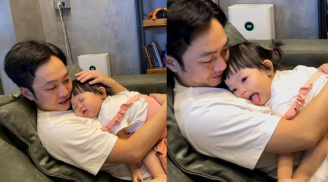 Cường Đô La khoe ảnh tình cảm với Suchin nào ngờ biểu cảm 'không hợp tác' của con gái mới gây chú ý