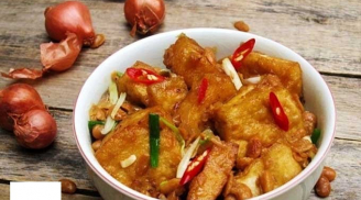 Hướng dẫn cách làm thịt kho đậu hũ thơm ngon, không chê vào đâu được