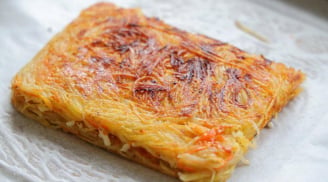 Mách bạn cách làm bánh khoai tây cho bữa sáng, vừa nhanh vừa bổ dưỡng