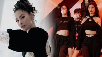 Đông Nhi diện đồ gợi cảm khoe eo thon bên cạnh dàn vũ công khiến fan xuýt xoa