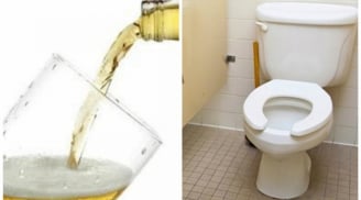 Đổ lon bia dở vào nhà vệ sinh ai cũng cho là lãng phí, nhưng 30 phút sau điều bất ngờ xảy ra