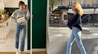 Gái Pháp quanh năm mê mẩn kiểu quần jeans đơn giản này mà vẫn có loạt cách lên đồ hay ho