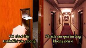 Tại sao vào phòng khách sạn phải gõ cửa 3 lần, không ở cuối dãy: Lí do sẽ khiến bạn bất ngờ