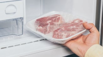 Thịt mua về đừng cất ngay vào tủ lạnh, làm thêm 1 bước để cả tháng vẫn tươi ngon, không mất chất