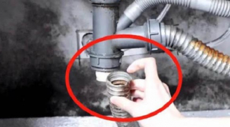 Đường ống nước bị tắc cứng, làm cách này giải quyết dễ dàng, không cần gọi thợ cho tốn kém