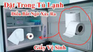 Đặt cuộn giấy vệ sinh vào tủ lạnh để qua đêm: Kết quả bất ngờ, giải quyết nhanh rắc rối nhiều nhà gặp phải