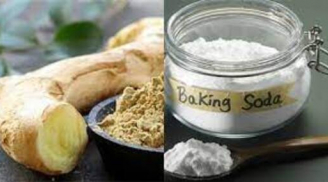 Trộn gừng với baking soda, mẹo hay giải quyết nhiều vấn đề nhiều nhà gặp phải