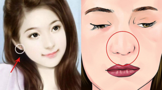 Trên mặt có 6 điểm lạ là điềm báo may mắn, vận tiền tài vượng phát: Có 1/6 cũng đủ đỏ hơn người