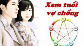 Vợ chồng đúng tuổi và mệnh này kết hợp với nhau là phúc 10 đời, đại cát đại lợi, 'tiền vào như nước'
