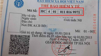 Nhìn điểm này trên thẻ BHYT biết ngay mức hưởng của bạn là bao nhiêu phần trăm?