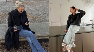 Diện quần jeans theo những cách này đảm bảo style ngày đông của bạn nâng tầm sành điệu