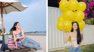 'Ma nữ Thái Lan' Mai Davika gợi ý chiêu diện quần jeans ống rộng nhìn là mê