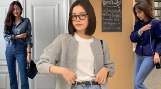 Học hỏi ngay 10 công thức diện quần jeans chuẩn thanh lịch của các cô nàng sành điệu để F5 style công sở