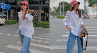 Học Thanh Hằng loạt công thức diện quần jeans hack tuổi lại sành điệu hết nấc