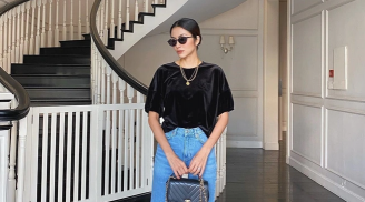 Học lỏm 10 cách diện quần jeans ống đứng của sao Việt để trẻ hóa phong cách