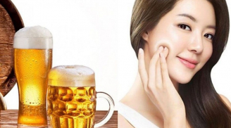 Bia dùng để uống thì hại dáng nhưng lại rất nên dùng gội đầu rửa mặt giúp đẹp da mượt tóc cực hiệu quả