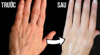 Đôi bàn tay gân guốc sẽ tố cáo sự già nua của bạn, làm ngay cách này với nguyên liệu có sẵn ở bếp