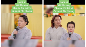 Việt Hương bật khóc tiết lộ về hành trình khó khăn khi đưa tro cốt Phi Nhung về Mỹ