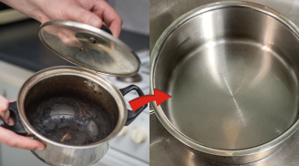 Làm sạch nồi chảo bị cháy đen: Đổ thứ nước này vào đun sôi là sạch, không tốn công cọ rửa