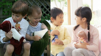Bé trai thích hoa, thích búp bê thì có đáng ngại? Cha mẹ nên làm gì với tình huống này?