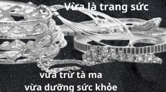 Dù giàu hay nghèo luôn mang theo một chiếc vòng bạc giúp bạn trấn an hóa mọi xui rủi, tránh tai họa