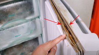 Mẹo tẩy mốc ở gioăng tủ lạnh, bẩn mấy cũng sáng sạch như mới