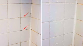Mẹo làm sạch rãnh gạch nhà tắm: Chỉ vài bước đơn giản là sáng sạch như mới