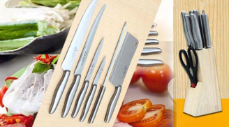 Dao bị rỉ sét, cứ nhúng vào thứ đồ uống này, dao trắng tinh trở lại