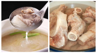 Nấu canh xương đừng vội bỏ thẳng nước vào hầm: Làm thêm bước này món canh trong veo, thơm ngon không đục