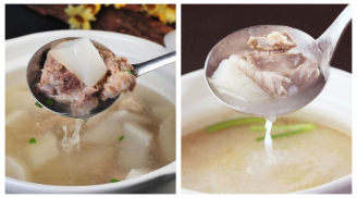 Vô tình thả thứ này vào hầm xương: Nước trong veo, ngọt lịm,  rút ngắn nửa thời gian đun nấu