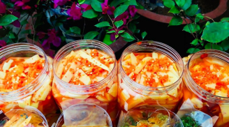 Cách làm măng ớt ngâm chua ngọt, muốn giòn, ngon, ăn thả phanh không sợ độc tố chỉ cần nhớ 2 điều này