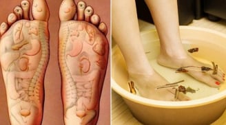 Trước khi ngủ châm chân với thứ nước này: Chỉ 15' mỗi tối giúp tuần hoàn màu, ngủ ngon, tăng 10 năm tuổi thọ