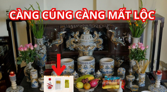 Dâng rượu cúng sai, tài lộc bay mất, rất nhiều nhà đang làm sai mà không biết