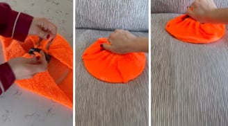 Dùng vung nồi có thể làm sạch ghế sofa, vừa nhanh vừa tiết kiệm, đỡ tốn tiền gọi dịch vụ