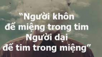 5 điều người khôn giữ kín, kẻ khờ mới nói ra để rước họa vào thân