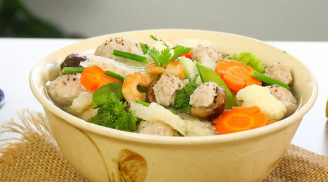 Nấu canh bóng thập cẩm truyền thống siêu ngon cho mâm cỗ ngày Tết, cả nhà thích mê