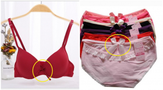 Tại sao trên đồ lót của phụ nữ luôn có 1 chiếc nơ nhỏ: Lý do quan trọng nhiều người không biết để dùng