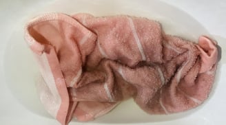 Giặt khăn mặt, khăn tắm bằng thứ nước này, khăn sạch như mới, không bị hôi, nhớt