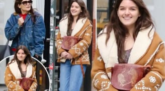 Thời trang tuổi 18 của Suri Cruise, vẫn phong cách giản dị quần jeans yêu thích